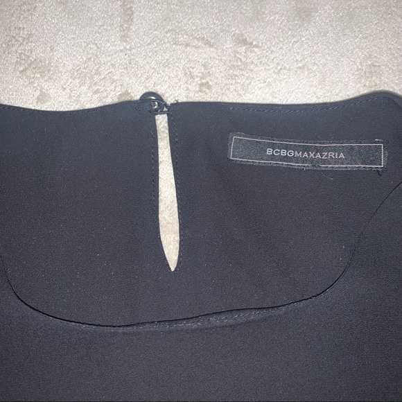 BCBGMaxAzria Eavan Black Sleeveless Top - Picture 4 of 5